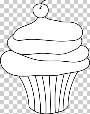 310x392 Cupcake Frosting Icing Drawing Png, Clipart, Artwork, Black