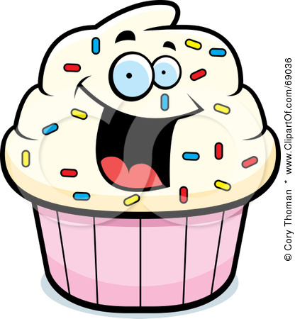 416x450 Vanilla Cupcake Clipart Cupcake Design