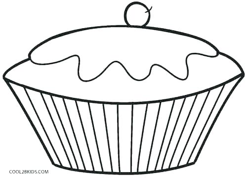 500x360 Draw Cupcake Draw So Cute Birthday Cupcake