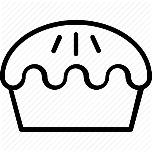 512x512 Collection Of Free Cupcakes Drawing Outline Download On Ui Ex