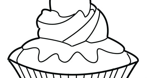 471x250 Cupcake Tumblr Drawing Outline Easy Step