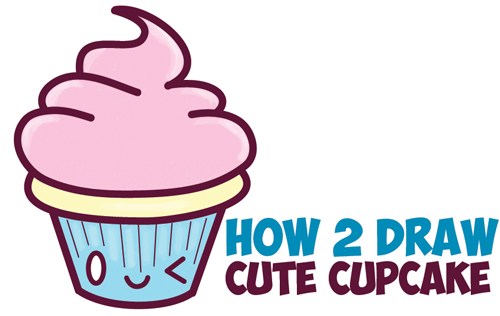 500x316 Images Of Cupcakes To Draw