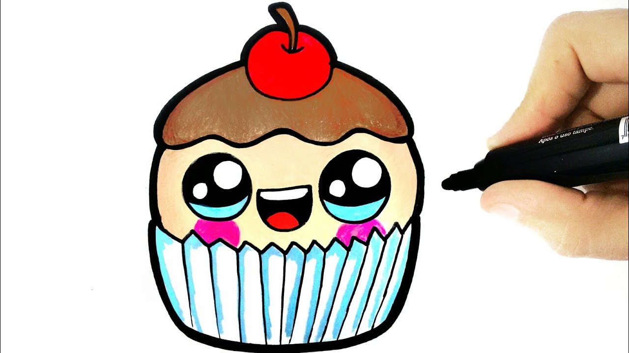 Cupcake Drawing Step By Step | Free download on ClipArtMag