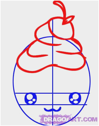 328x417 Cupcake Drawing Tutorial Elegant How To Draw A Cupcake Step