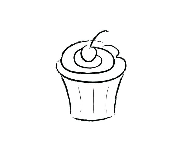600x500 Cupcake Banner Template