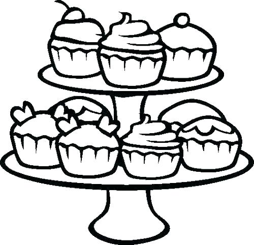 500x482 Cupcake Template To Print