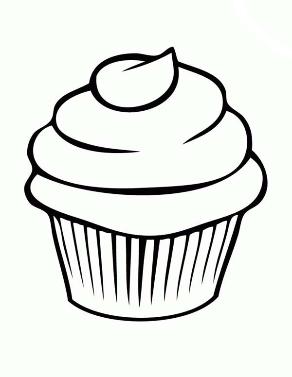 600x776 Cupcake Draw Clip Art