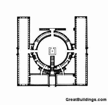 372x363 Great Buildings Drawing