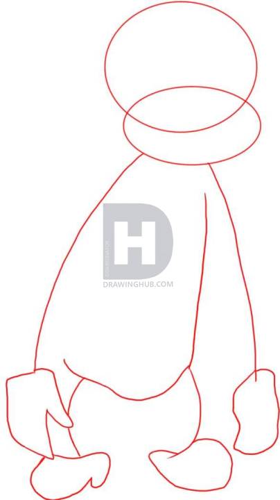 404x720 How To Draw Curious George, Step