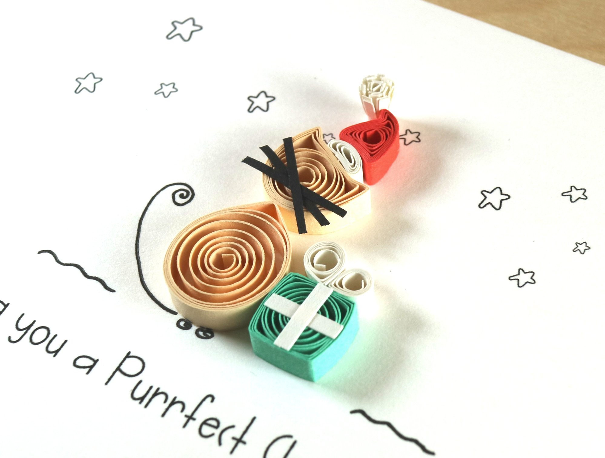 1998x1512 Purrfect Christmas Sweet Cats Christmas Card Etsy