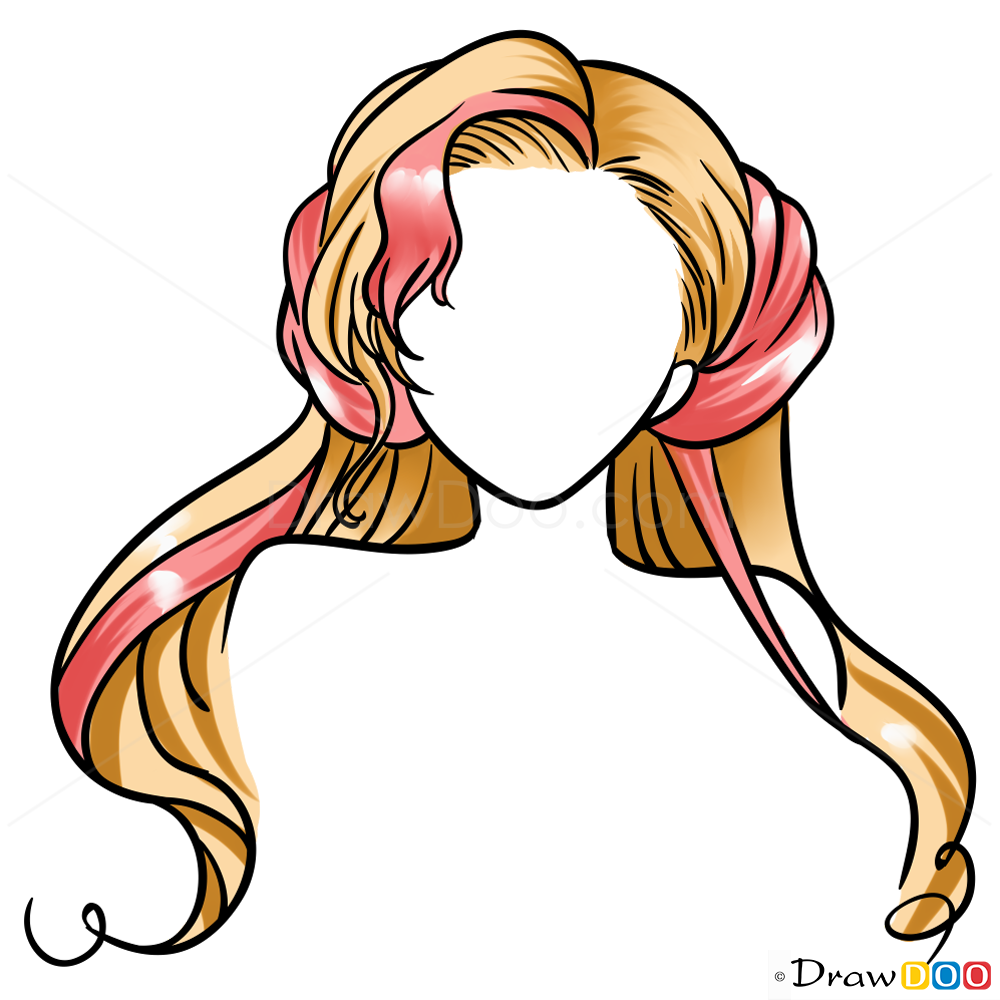 1000x1000 How To Draw Natural Curly Hair Step