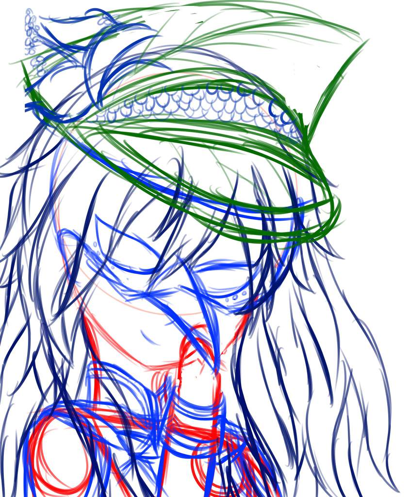 843x1024 green curry drawing food fantasy amino