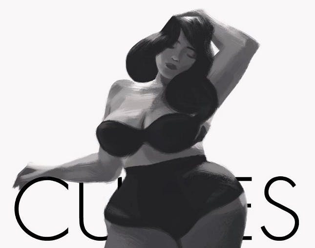 645x508 This Artist Hopes His Paintings Of Curvy Women Will Help His