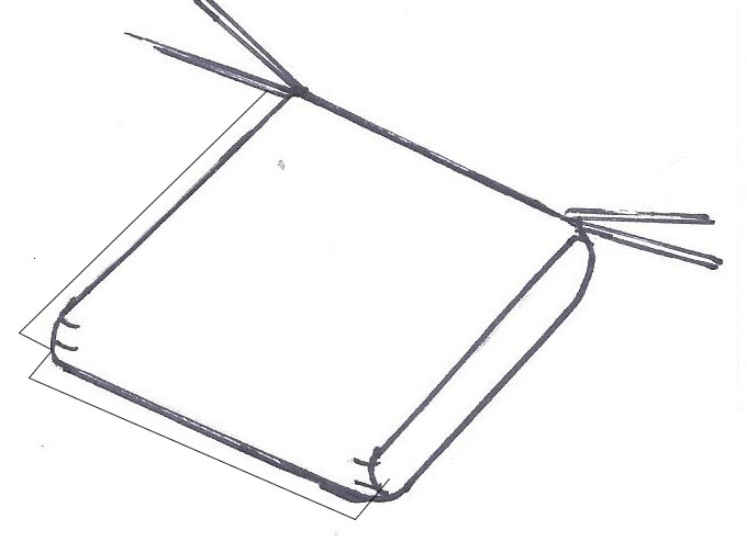 680x504 pc designs patio rattan style medium seat cushion