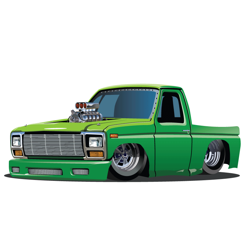 800x800 Low Rider Truck Wheelchair Costume Child's Truckers Wheelchair