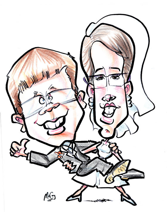 570x725 Draw Custom Cartoon Caricatures