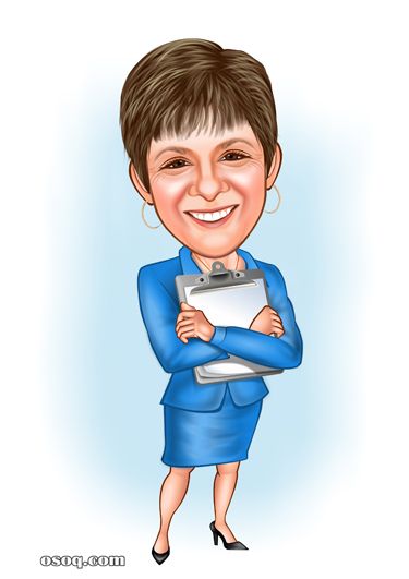 375x531 Caricature Artist Custom Cartoon Portrait Projects