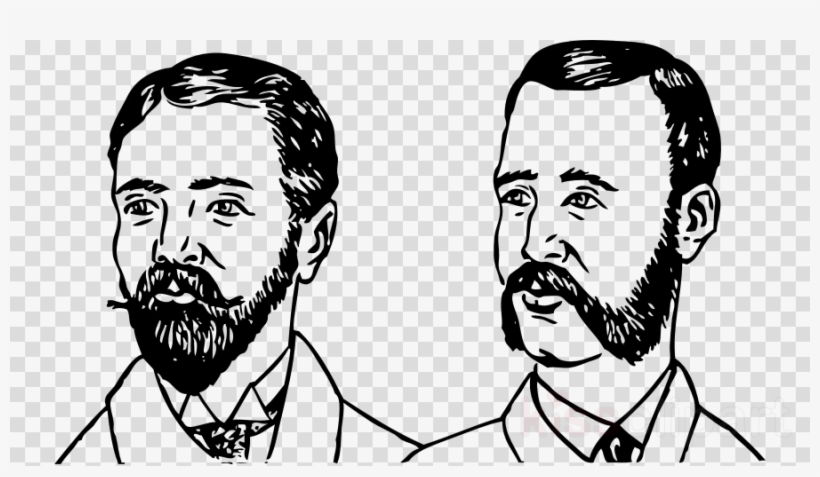 820x477 download line drawings beard clipart clip art beard