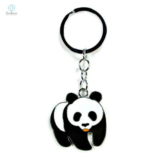 550x550 china custom silver house shape couple metal keychain