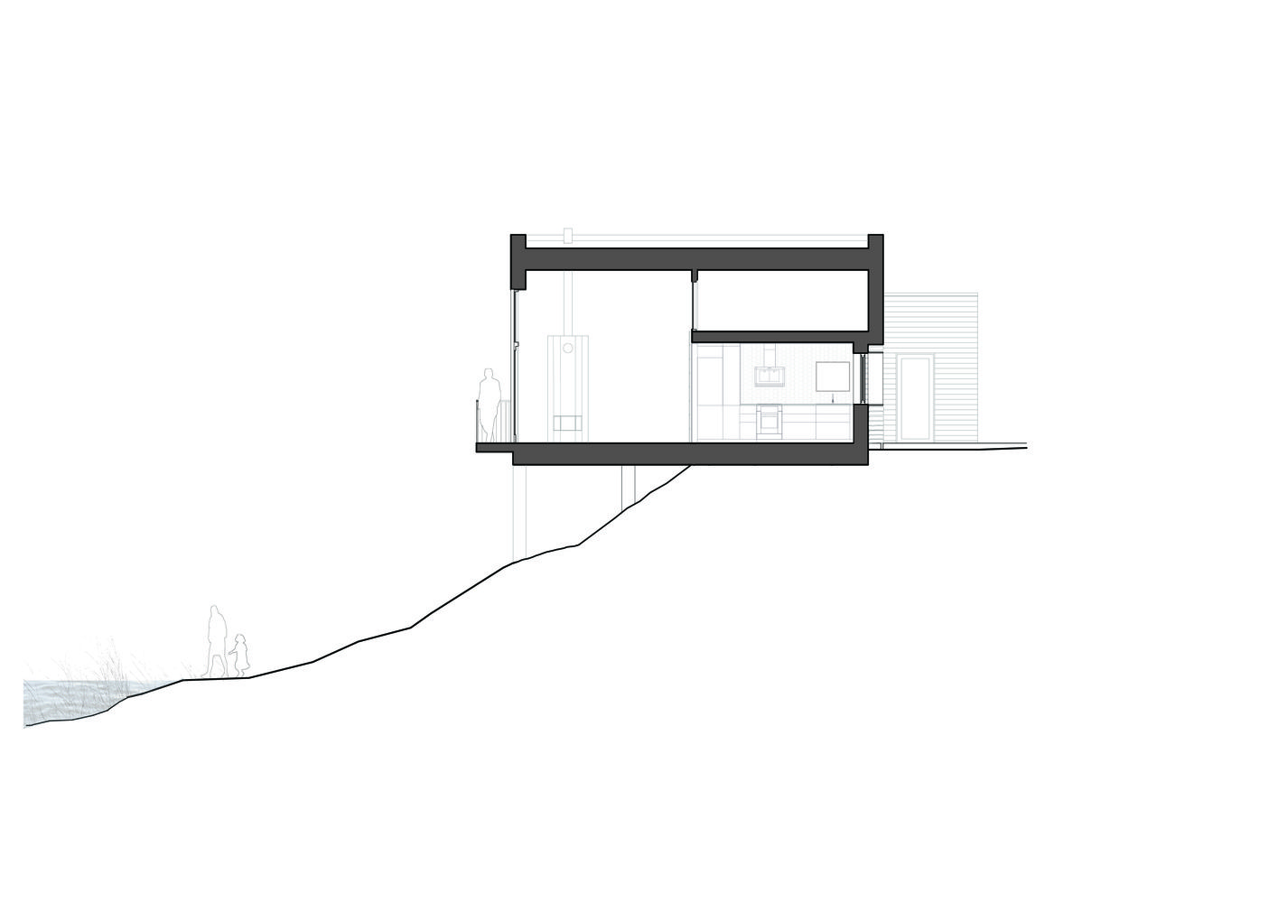 1415x1000 Hadar's House,section Maps And Diagrams House, Architecture