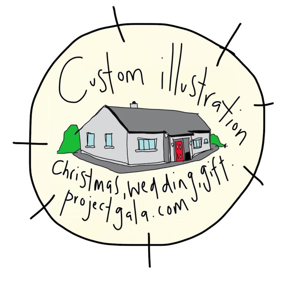 1000x937 Illustrationcustom Drawing Great For Christmas, Weddings, Gifts X