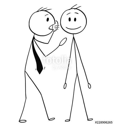 457x500 Cartoon Stick Drawing Conceptual Illustration Of Banker