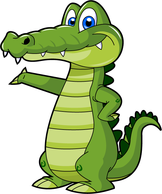 564x677 Alligator Deals Thrifty Is The New Cool! Swim Team Cartoon