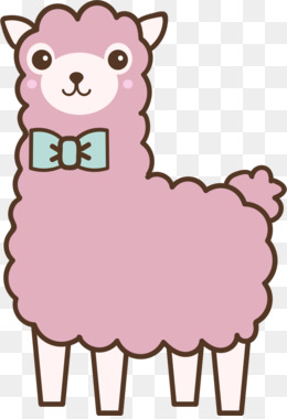 260x380 Llama Alpaca Drawing Cartoon Clip Art