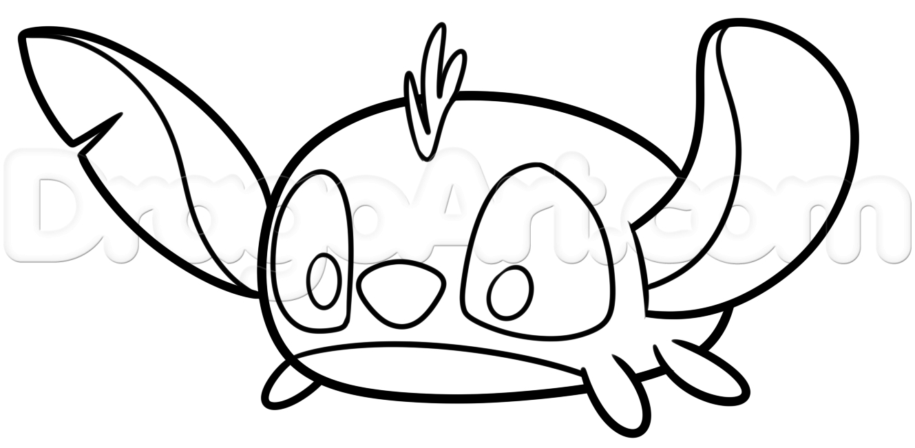 1329x651 Cute Stitch Drawings Step