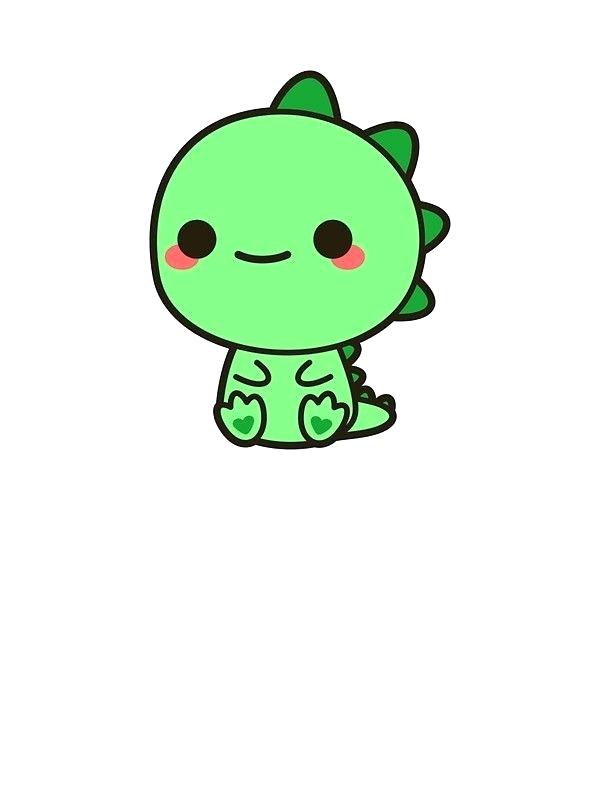 600x800 Cute Dinosaur Cute Baby Dinosaur Drawing