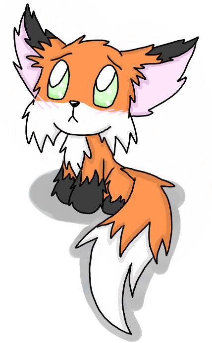 428x692 Cute Anime Fox Drawings