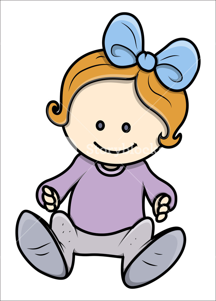 717x1000 Cute Little Baby Girl