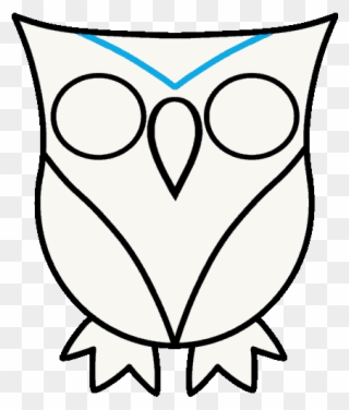 320x376 How To Draw Owl