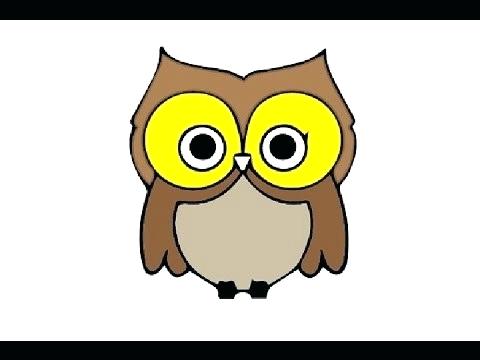 480x360 How To Draw A Owl Easy