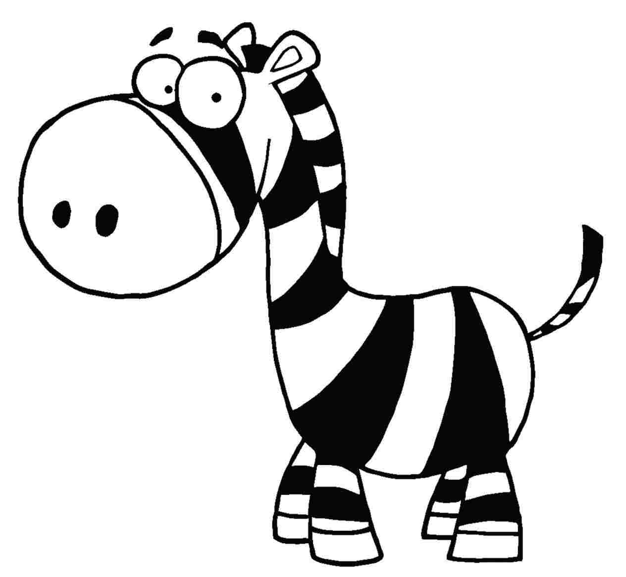 Cute Baby Zebra Drawing | Free download on ClipArtMag