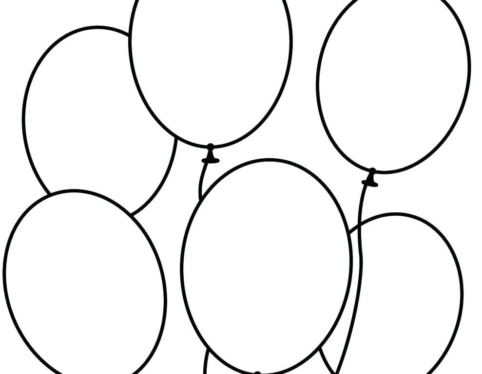 989x768 Cute Drawing Air Balloon Coloring