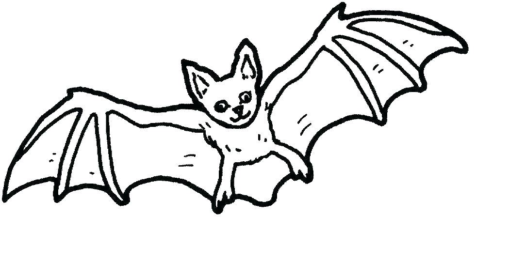 1049x541 Cute Bat Drawing
