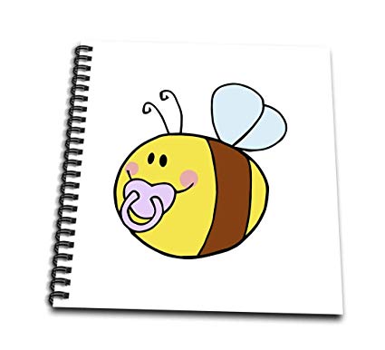 425x386 Db Cute Bee With Pacifier In Mouth