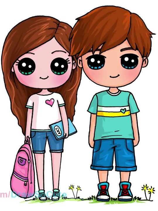 540x720 Couple M Kawaii Girl Drawings, Cute Drawings, Cute Kawaii Drawings