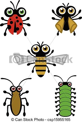 315x470 Cute Bug Vectors Set Of Cute Insects For Your Design Project!
