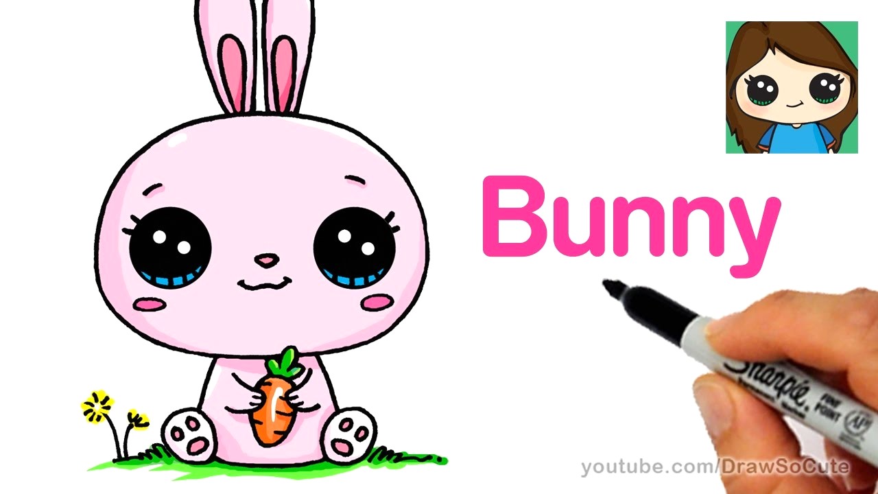 1280x720 maxresdefault how to draw a cute bunny