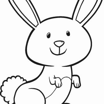 336x336 Cute Bunny Rabbit Easy To Draw How Directed Simple Carmi Chaelinn