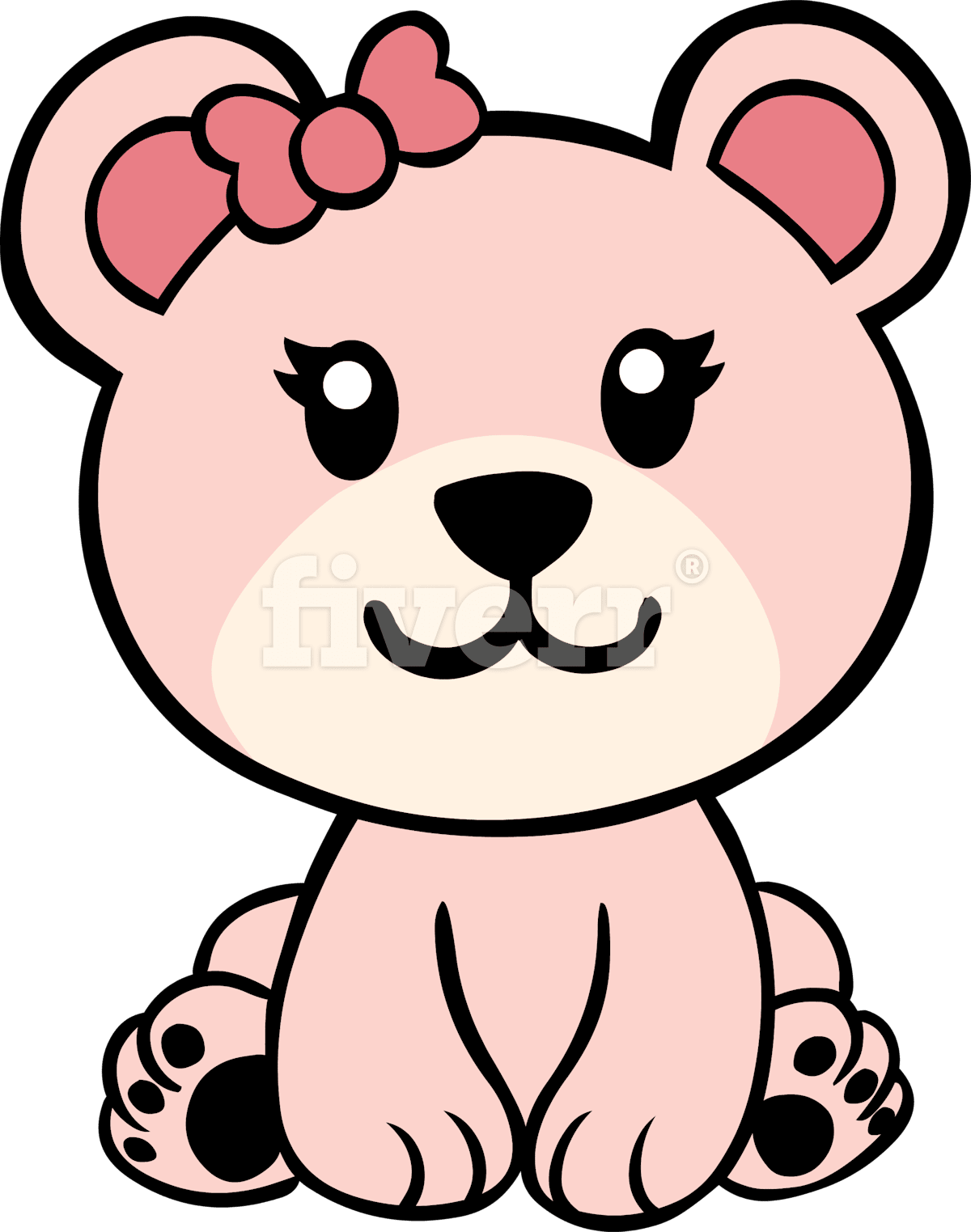 1200x1523 Draw Any Animal Or Pet In My Cute Cartoon Style