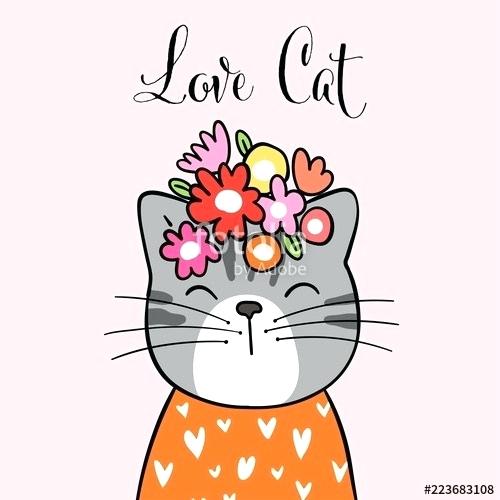 500x500 How To Draw Cute Cats