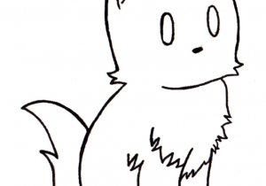 300x210 Cat Drawing Simple How To Draw Pusheen The Cat Steps