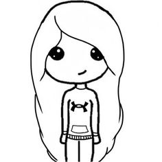 236x236 Best Chibi Template Images Kawaii Drawings, Draw, Cute Girl