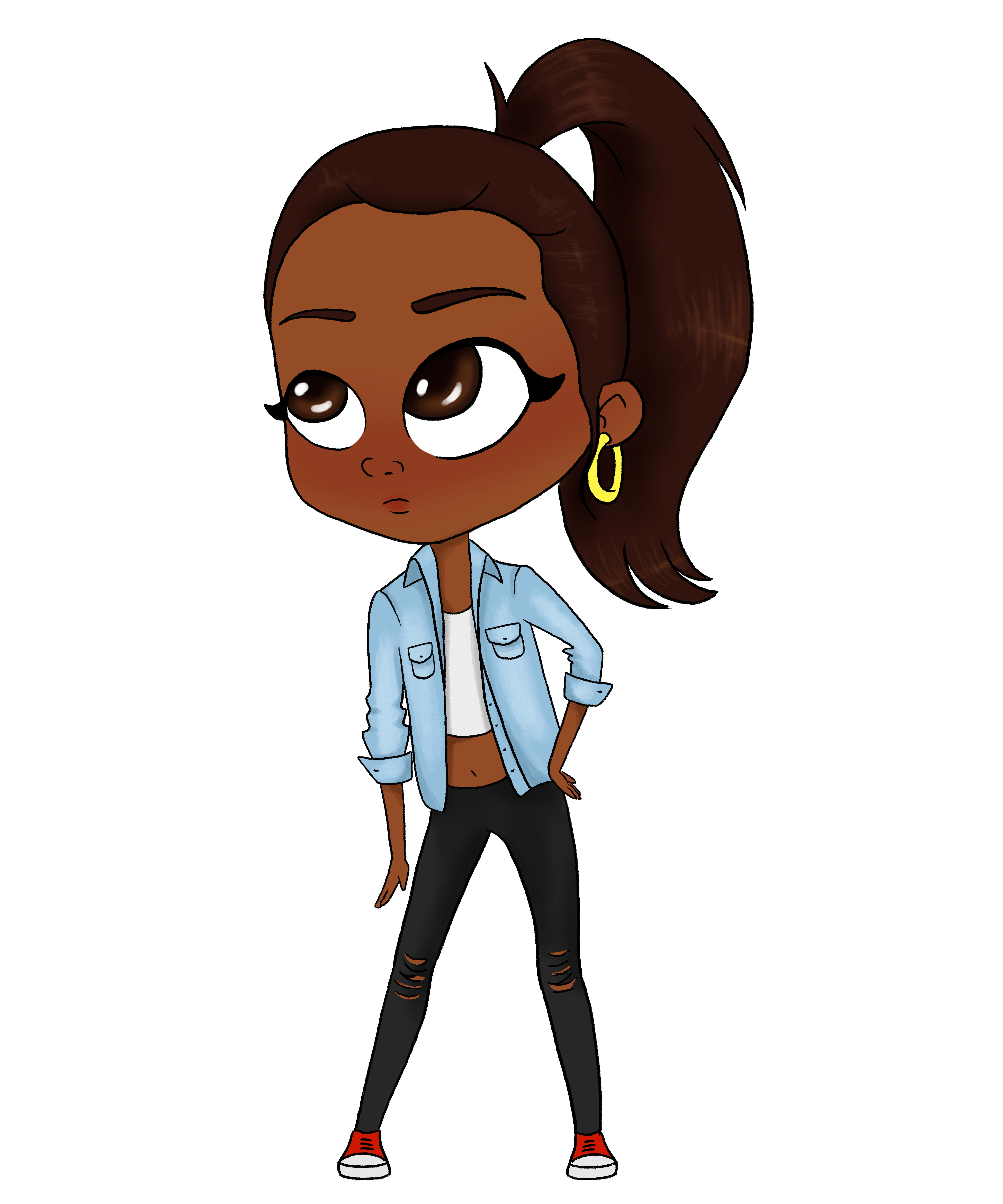 5906x7087 Draw Anything In Cute Chibi Cartoon Style