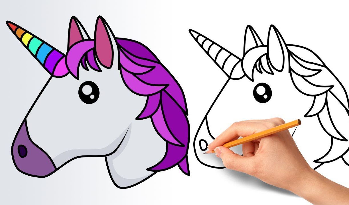 1224x720 How To Draw Unicorn Marvelous Unicorns Easy Kids Youtube You Cake