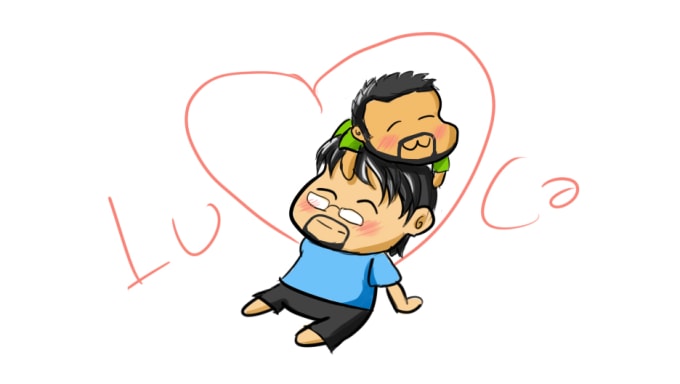 680x384 Draw A Cute Chibi Cartoon For You