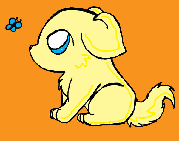 600x472 How To Draw A Chibi Puppy